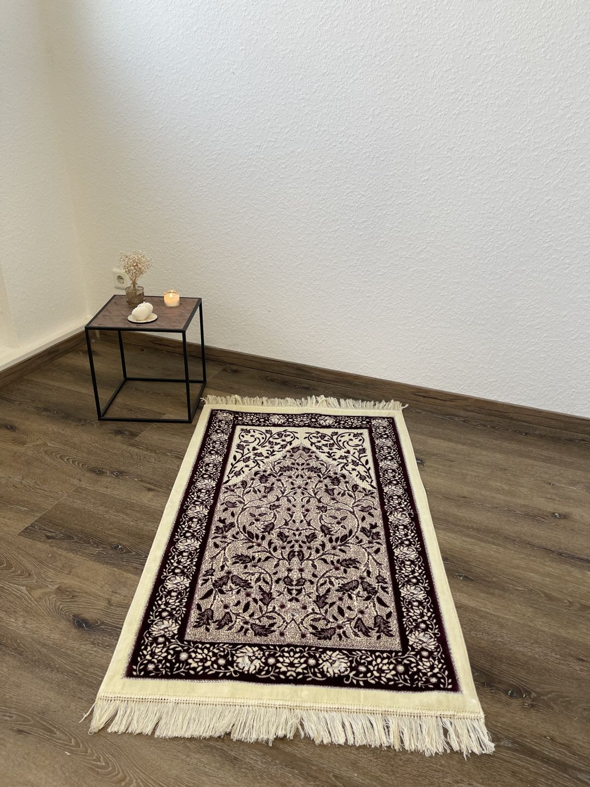 Gebetsteppich Gebetsmatte Muslim Seccade Namaz Gebet weich Kets Kadifeteks