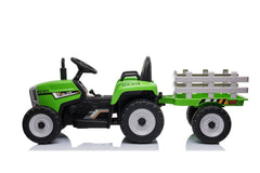 Kinder Elektroauto Traktor Anhänger Kinderauto Kinderfahrzeug Usb Mp3