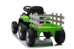 Kinder Elektroauto Traktor Anhänger Kinderauto Kinderfahrzeug Usb Mp3