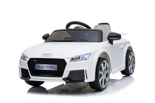 Audi Tt Rs Cabrio mit Fernbedienung Usb und Mp3 Anschluss 2x30W Motoren und 12V