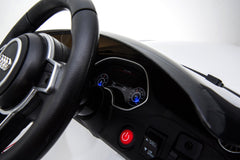 Audi Tt Rs Cabrio mit Fernbedienung Usb und Mp3 Anschluss 2x30W Motoren und 12V