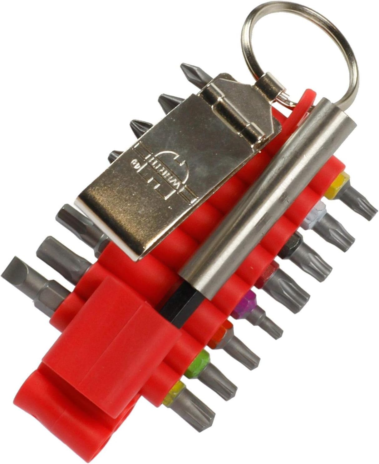 Würth BIT-Set mit Metall Gürtelclip | PH PZ SZ SW TX AW inkl. Universalhalter