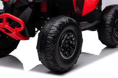 CAN AM Kinder Elektroquad MP3 Offroad ATV Quad Rot 2x45W 12V
