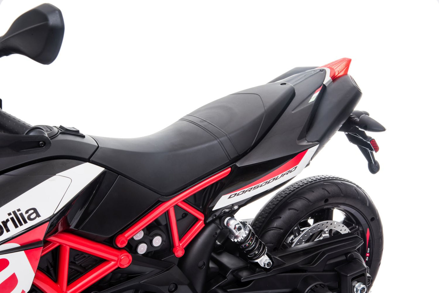 Aprilia Dorsoduro 900 Elektro Kinder Motorrad Mp3 12V Kindermotorrad EVA Reifen