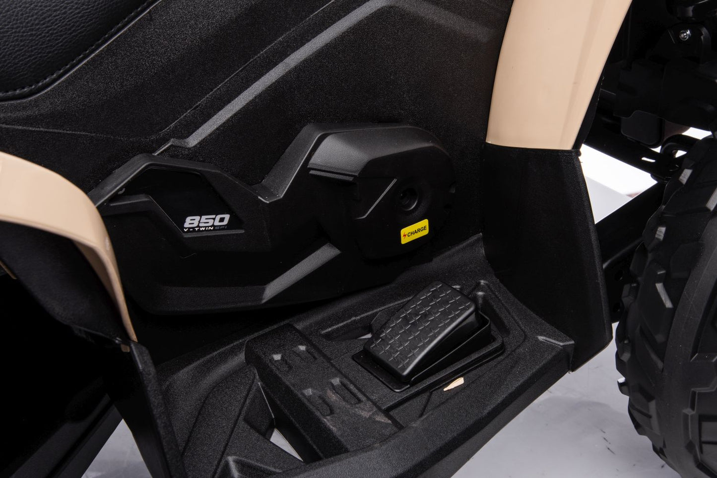 CAN AM Kinder Elektroquad MP3 Offroad ATV Quad Army 2x45W 12V