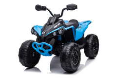 CAN AM Kinder Elektroquad MP3 Offroad ATV Quad Blau 2x45W 12V