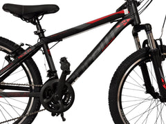 24 Zoll Mountainbike Fahrrad Alu Rad 24" MTB Bike Gabelfederung 21Gang