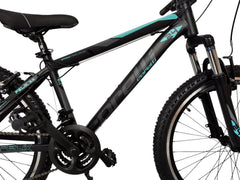 24 Zoll Mountainbike Fahrrad Alu Rad 24" MTB Bike Gabelfederung 21Gang