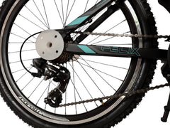 24 Zoll Mountainbike Fahrrad Alu Rad 24" MTB Bike Gabelfederung 21Gang