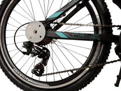 24 Zoll Mountainbike Fahrrad Alu Rad 24" MTB Bike Gabelfederung 21Gang