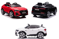 Audi E-Tron Kinder Elekto auto Kinderauto Kinderfahrzeug Kinder Elektroauto