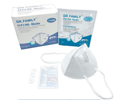 40 Stück Einzelverpackte FFP2 Masken Atemschutzmaske Dr. Family