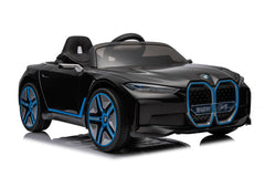 BMW i4 Kinderauto Kinder Elektroauto Fernbedienung Mp3 2x35W Motoren
