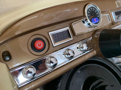 Kinder Elektrofahrzeug Mercedes Benz 300S Luxus Oldtimer Usb Eva Leder