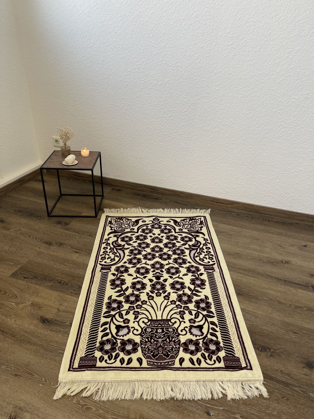 Gebetsteppich Gebetsmatte Muslim Seccade Namaz Gebet weich Kets Kadifeteks