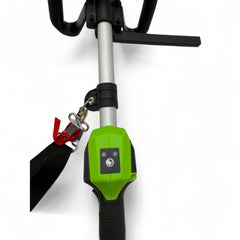 4in1 Akku-Multifunktion Rasentrimmer Motorsense Heckenschere Hochentaster