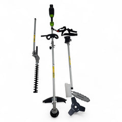 4in1 Akku-Multifunktion Rasentrimmer Motorsense Heckenschere Hochentaster