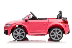 Kinder Elektro Auto Audi Tt Rs Cabrio mit Fernbedienung Usb und Mp3 Anschluss 2x30W Motoren und 12V