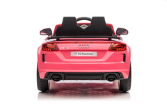 Kinder Elektro Auto Audi Tt Rs Cabrio mit Fernbedienung Usb und Mp3 Anschluss 2x30W Motoren und 12V