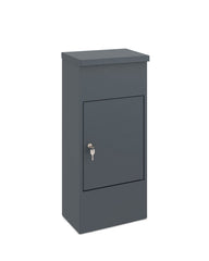 Paketbox Postbox Paketfach L Postkasten 38x23x85cm Briefkasten mit Schloss Stahl