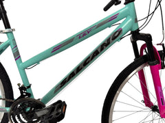Trekkingrad Damen Rad Mtb 28 Zoll Fahrrad 21Gang Mountainbike Hardtail