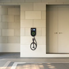 Elektroauto Wallbox 7kW Single Ladestation Typ2 230V 32A 1-phasig inkl.Ladekabel
