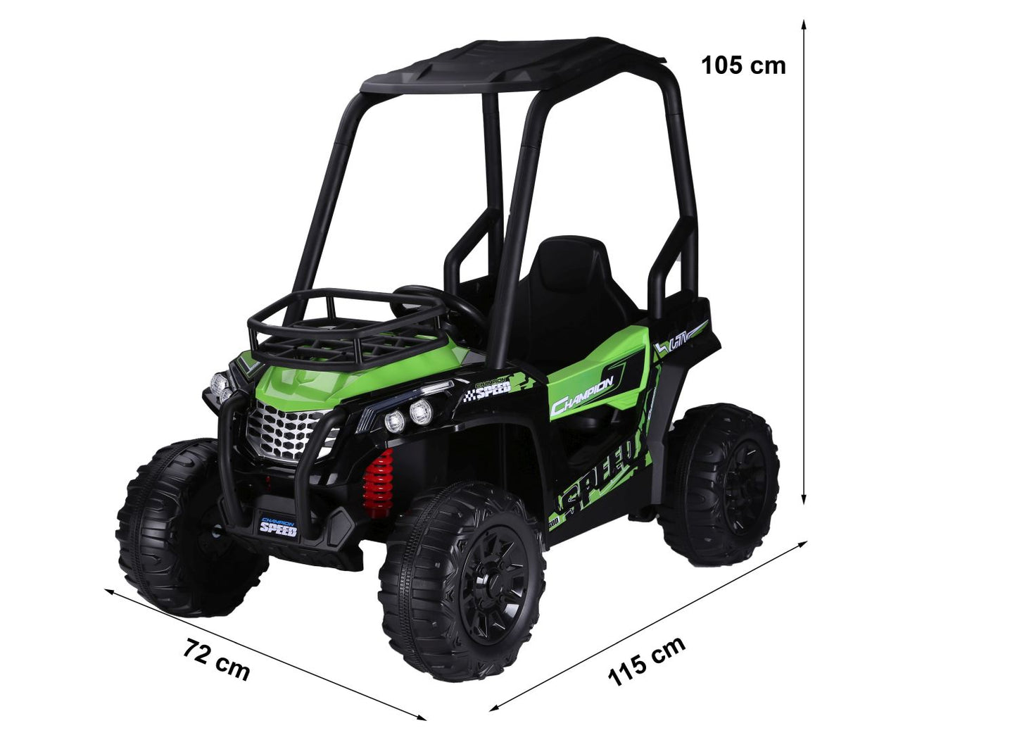 Kinder Elektro Auto Buggy UTV Federung Kinderfahrzeug Auto 2x120W MP3 12V 10Ah