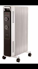 Elektroheizung Ölradiator 2000 Watt Heizung Elektrisch Thermostat 3 Heizstufen