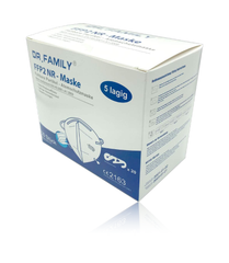 40 Stück Einzelverpackte FFP2 Masken Atemschutzmaske Dr. Family