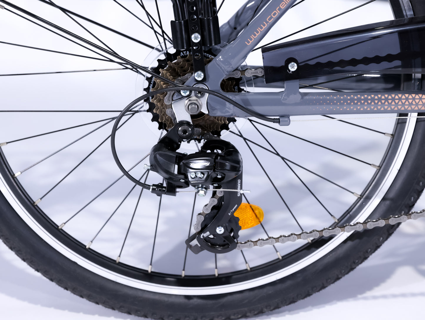 28 Zoll Alu City Bike Mädchen Fahrrad Aluminium Shimano 21Gang RH 51cm