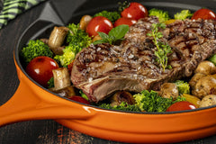 Gusseisen Grillpfanne Gusseisen Pfanne Grill Steak Induktion