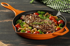 Gusseisen Grillpfanne Gusseisen Pfanne Grill Steak Induktion