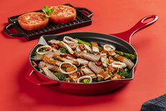 Gusseisen Grillpfanne Gusseisen Pfanne Grill Steak Induktion