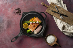 Gusseisen Grillpfanne Gusseisen Pfanne Grill Steak Induktion