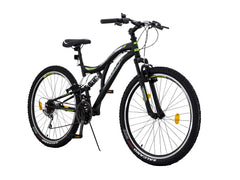 26 Zoll Fahrrad Vollgefedert 21 Gang 26" Jugend Rad Mountainbike MTB Fullsuspension