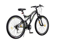 26 Zoll Fahrrad Vollgefedert 21 Gang 26" Jugend Rad Mountainbike MTB Fullsuspension