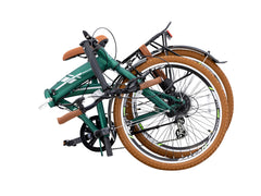 Faltrad Klapprad 24" Zoll Fahrrad Cityrad Alloy Shimano 8 Gang Foldrider