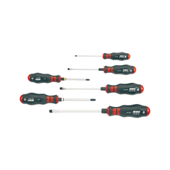 Würth Schraubendreher Satz Schraubenzieher Set 6 tlg. Zebra