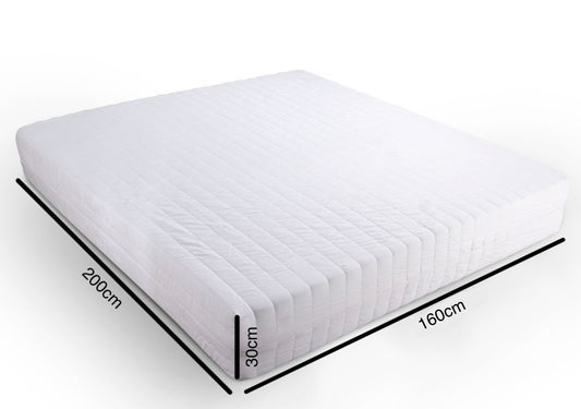 Easy Comfort Matratze Komfortschaum Rollmatratze H3 30cm Weiß 160x200 cm