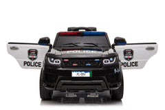 Kinderfahrzeug Elektro Auto Kinder Auto Polizei 12V 2x35W USB MP3