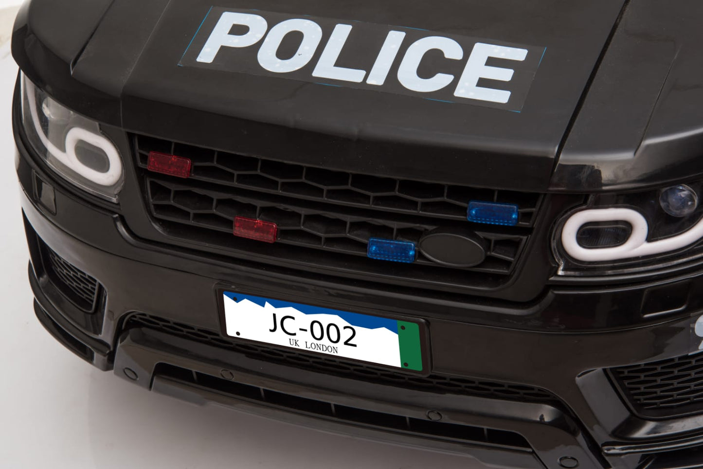 Kinderfahrzeug Elektro Auto Kinder Auto Polizei 12V 2x35W USB MP3