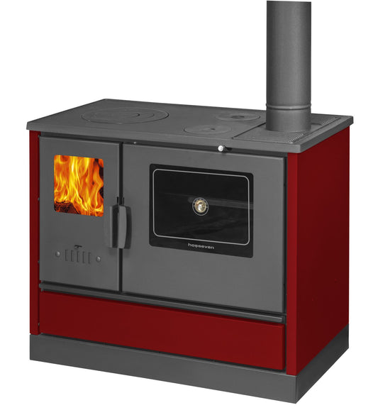 Küchenofen Holzherd Kaminofen Herd Gusseisen 7,9KW BimSchV2 EEK A+