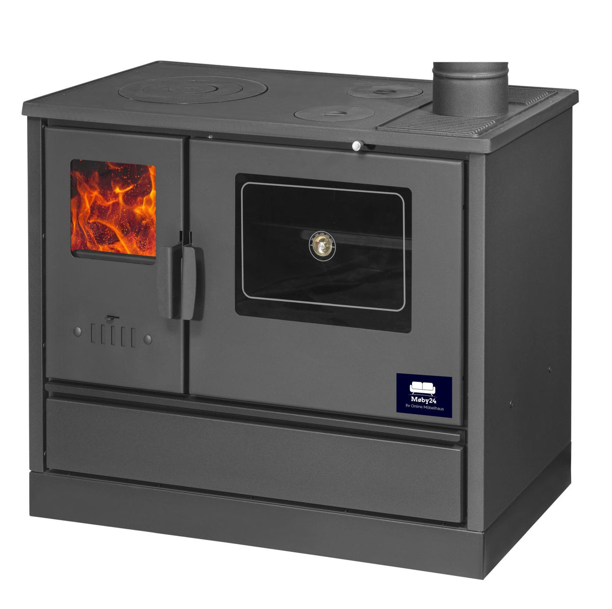 Küchenofen Holzherd Kaminofen Herd Gusseisen 7,9KW BimSchV2 EEK A+