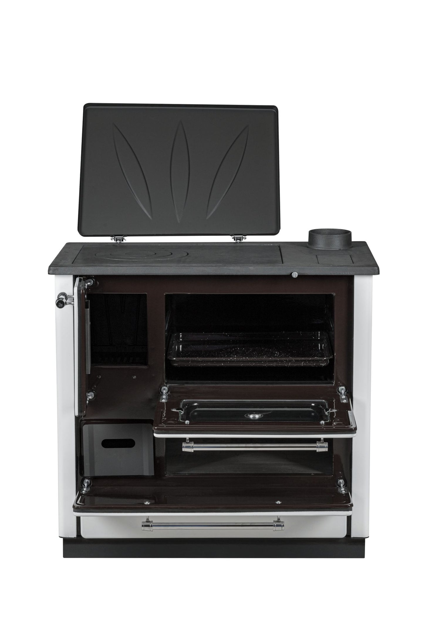 Küchenofen Holzherd Kaminofen Herd Gusseisen 7,9KW BimSchV2 EEK A+