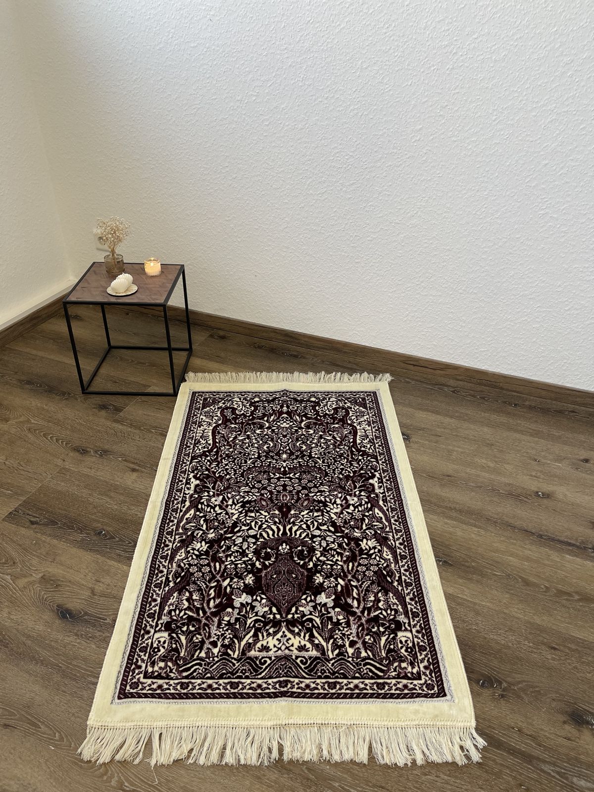 Gebetsteppich Gebetsmatte Muslim Seccade Namaz Gebet weich Kets Kadifeteks