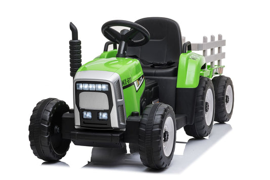 Kinder Elektroauto Traktor Anhänger Kinderauto Kinderfahrzeug Usb Mp3