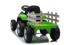 Kinder Elektroauto Traktor Anhänger Kinderauto Kinderfahrzeug Usb Mp3