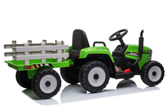 Kinder Elektroauto Traktor Anhänger Kinderauto Kinderfahrzeug Usb Mp3