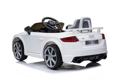 Audi Tt Rs Cabrio mit Fernbedienung Usb und Mp3 Anschluss 2x30W Motoren und 12V