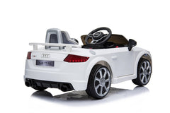 Audi Tt Rs Cabrio mit Fernbedienung Usb und Mp3 Anschluss 2x30W Motoren und 12V